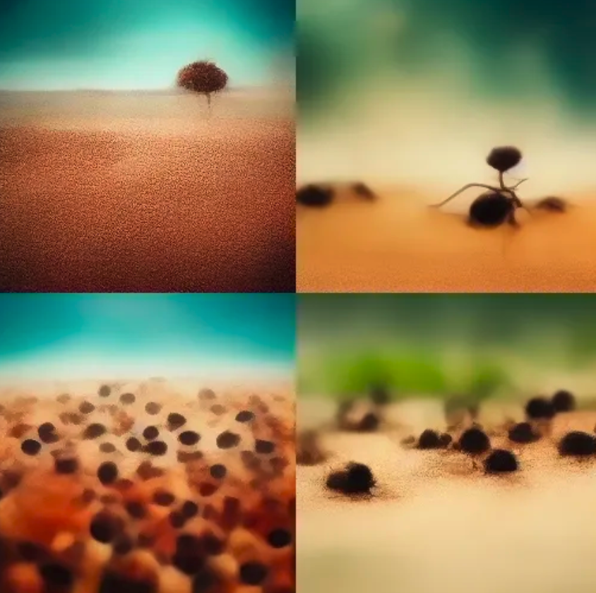 An ant colony is a self-organized autonomous system found in nature